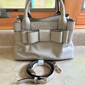 EUC KATE SPADE Provence Charm City Ostrich Shoulder Bag
